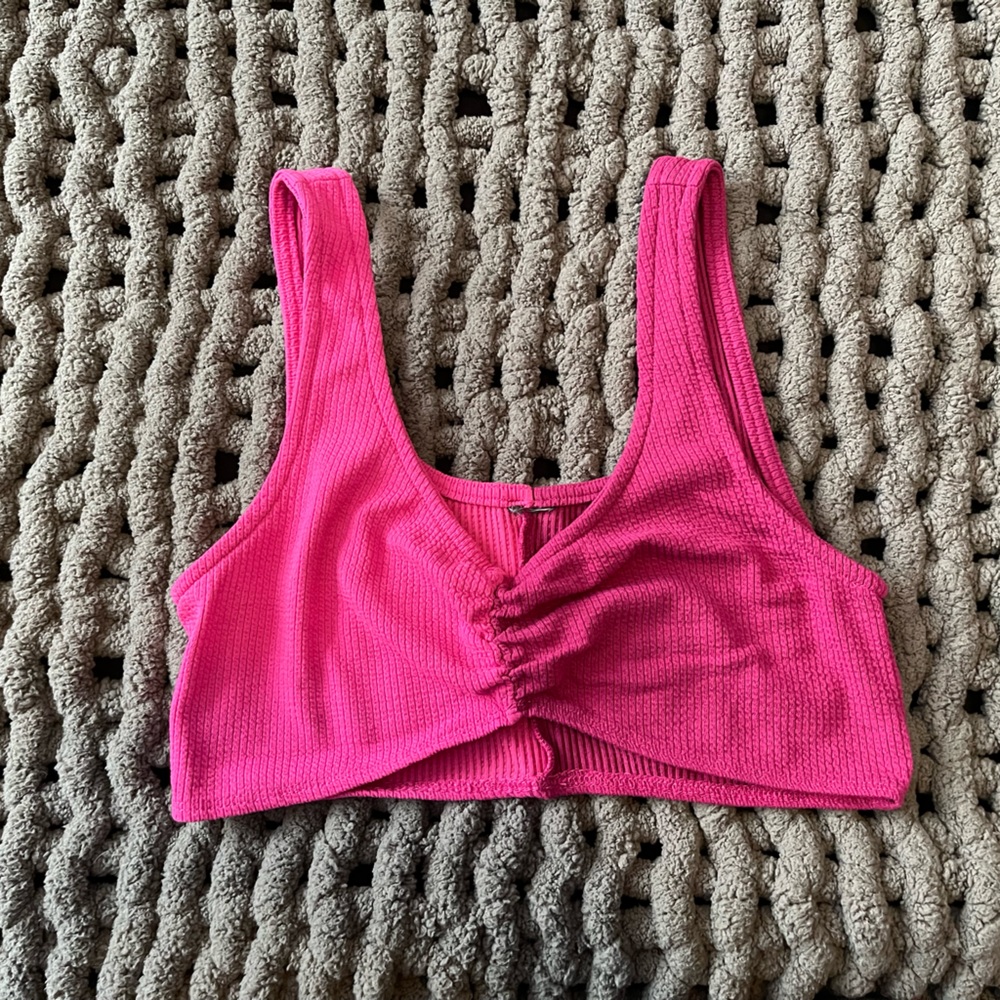 Dual Colored Crop Top
